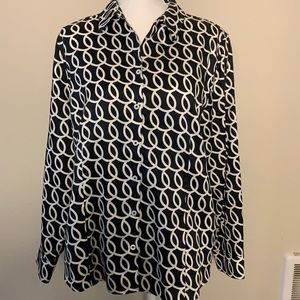 Chico’s Women’s Long Sleeve Blouse